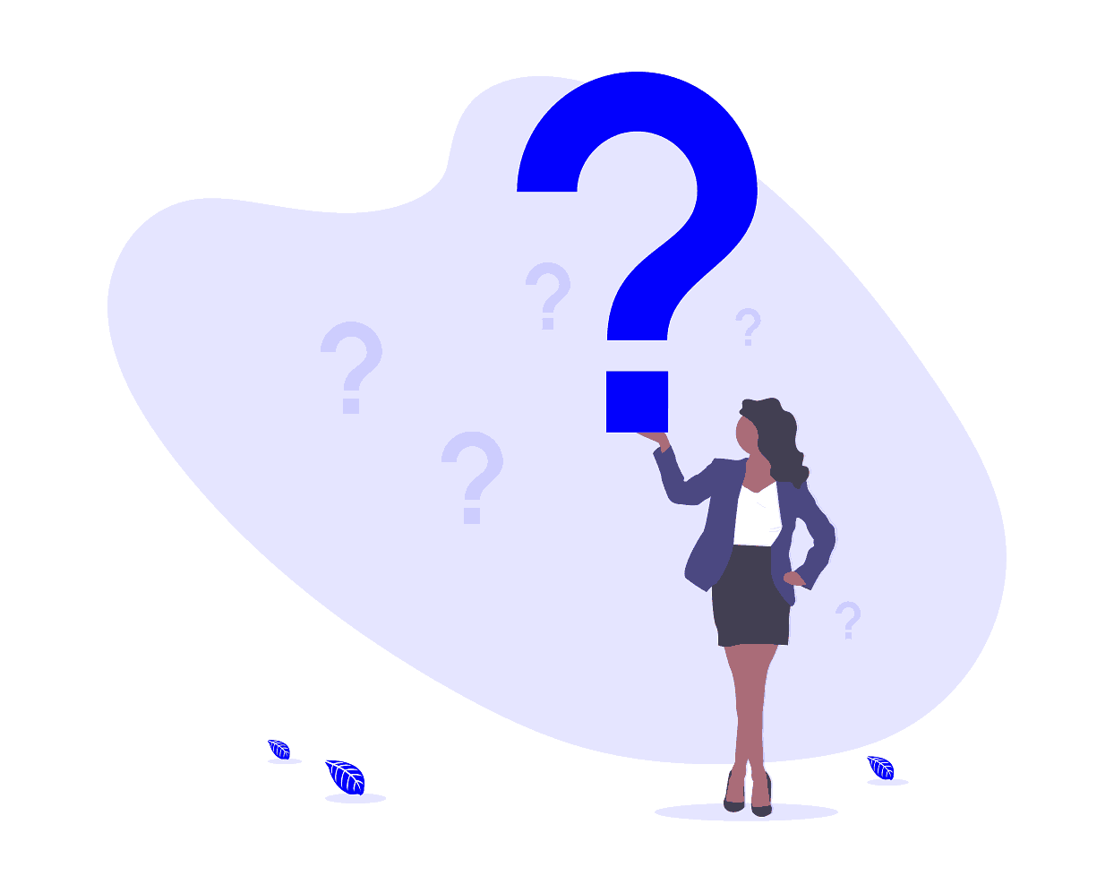 Question mark illustration