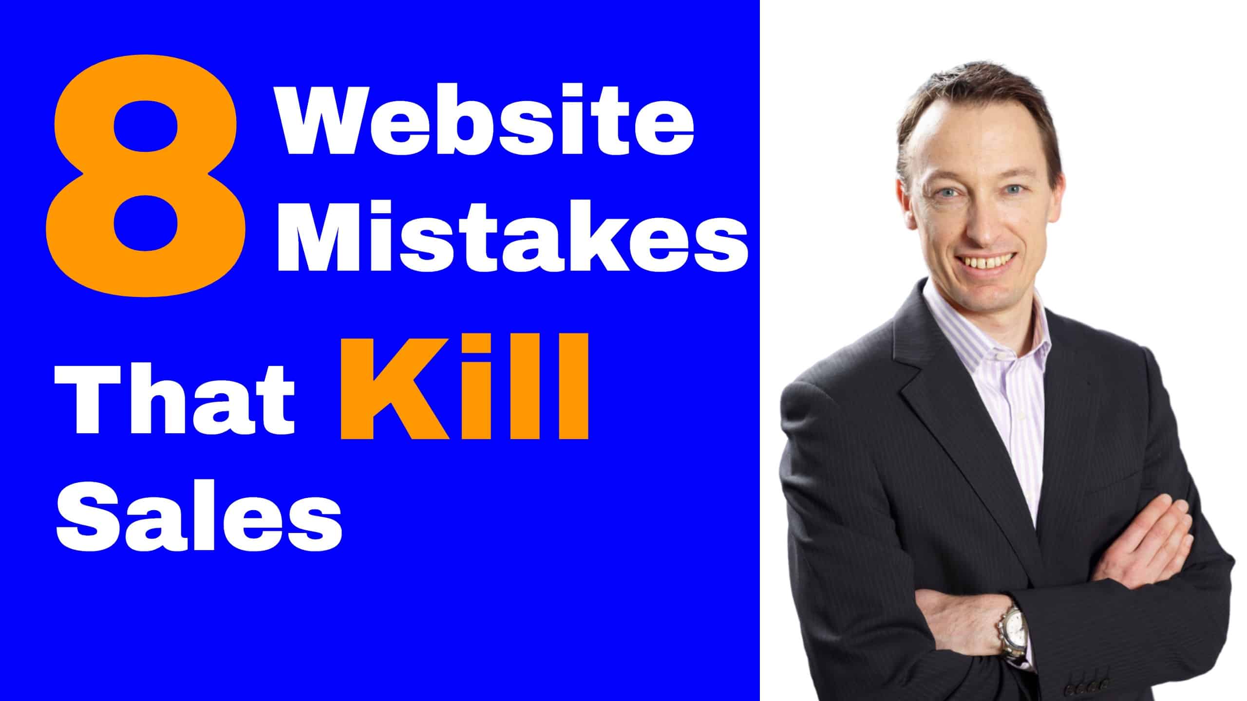 8 website mistakes YT thumbnail