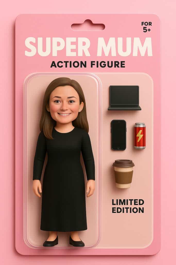 You in a box Super Mum